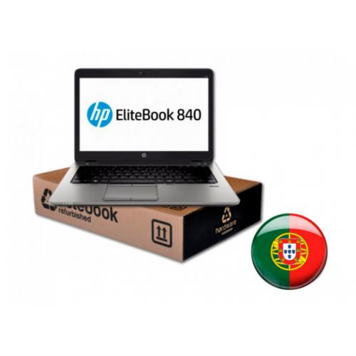 HP EliteBook 840 G3 Intel Core i5 6300U 2.4 GHz. · 16 Gb. SO-DDR4 RAM · 240 Gb. SSD M2 · Teclado y SO Portugués · Led 14 '' Full