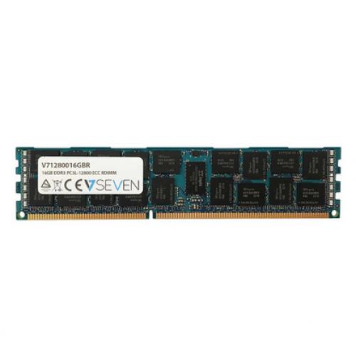 V7 16GB DDR3 PC3-12800 - 1600mhz SERVER ECC REG Server módulo de memoria - V71280016GBR - Imagen 1