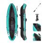 Bestway 65118 - kayak hinchable ventura con remo 1 persona 280 x 86 x 40 cm - Imagen 9