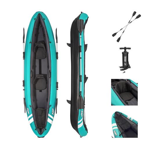 Bestway 65052 - kayak ventura hydro - force x2 con remos para dos personas 330 x 94 x 48 cm - Imagen 1