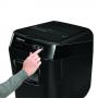 Fellowes AutoMax 150C triturador de papel Corte cruzado 23 cm Negro, Gris