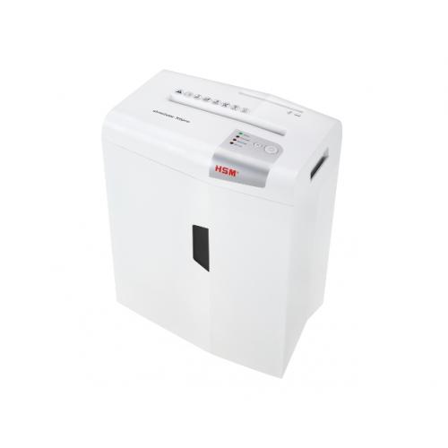 X6pro triturador de papel Corte en partículas 58 dB 22 cm Plata, Blanco