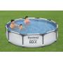 Bestway 56408 - piscina desmontable tubular steel pro max con depuradora cartucho 1.249 l - h