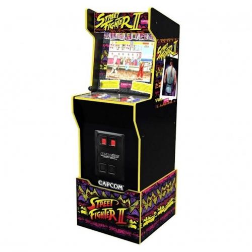 Consola maquina recreativa arcade1up capcom legacy street figther ii