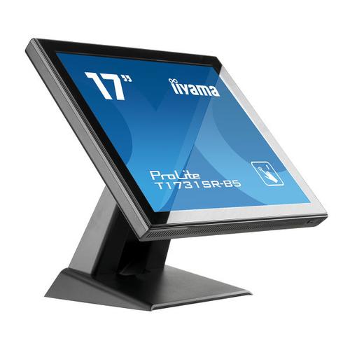 iiyama ProLite T1731SR-B5 monitor pantalla táctil 43,2 cm (17") 1280 x 1024 Pixeles Single-touch Negro
