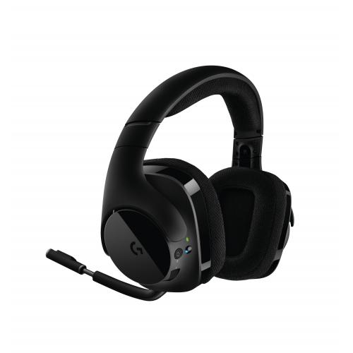 G533 Wireless Gaming Headset Auriculares Inalámbrico Diadema Juego Negro