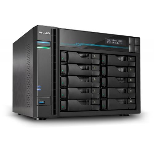 AS7110T servidor de almacenamiento Ethernet Escritorio Negro NAS