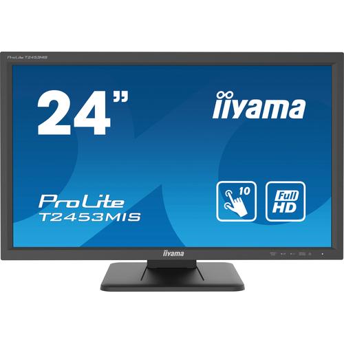 iiyama ProLite T2453MIS-B1 monitor pantalla táctil 59,9 cm (23.6") 1920 x 1080 Pixeles Multi-touch Multi-usuario Negro