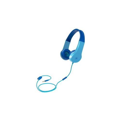 Motorola 253SMOTOJR200BLUE auricular y casco Auriculares Inalámbrico Diadema Música Azul