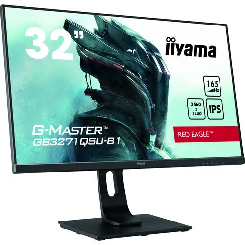 Monitor para PC Iiyama G-MASTER GB3271QSU-B1 - 80 cm (31.5") 2560 x 1440 Pixeles Wide Quad HD LED Negro