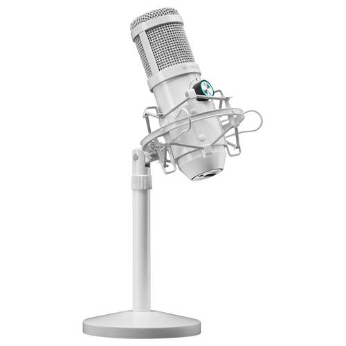 Microfono mars gaming pro studio white