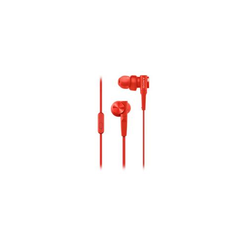 Sony MDR-XB55APR Auriculares Alámbrico Dentro de oído Llamadas/Música Rojo