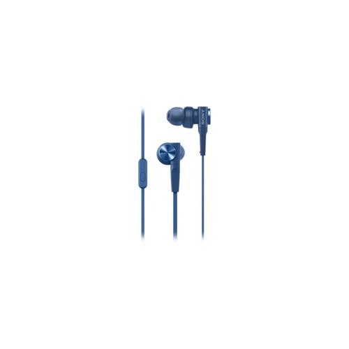 Sony MDR-XB55AP Alámbrico Auriculares Dentro de oído Azul