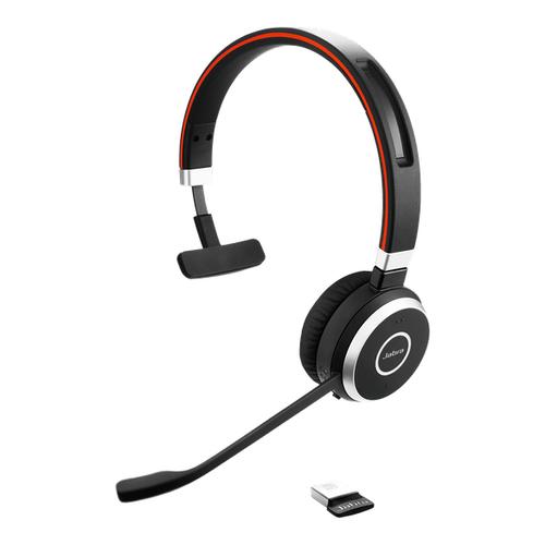 Jabra Evolve 65 Auriculares Inalámbrico y alámbrico Diadema Llamadas/Música USB tipo A Bluetooth Negro