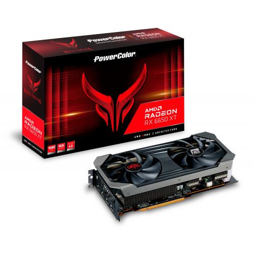 Red Devil AXRX 6650XT 8GBD6-3DHE/OC tarjeta gráfica AMD Radeon RX 6650 XT 8 GB GDDR6
