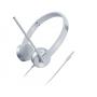 Lenovo 100 Stereo Analogue Headset Auriculares Oficina/Centro de llamadas Plata