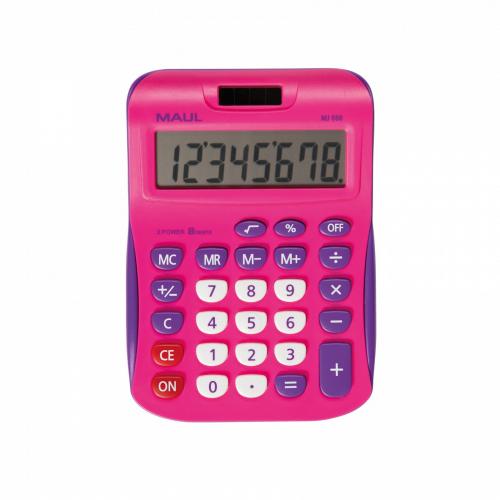 MJ 550 calculadora Bolsillo Pantalla de calculadora Rosa