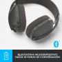 Logitech Zone Vibe 100 Auriculares Inalámbrico Diadema Llamadas/Música Bluetooth Grafito