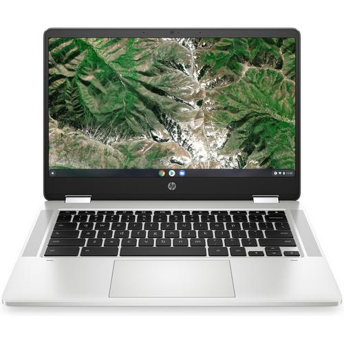 HP Chromebook x360 14a-ca0020ns N4020 35,6 cm (14") Pantalla táctil Full HD Intel® Celeron® 4 GB LPDDR4-SDRAM 64 GB eMMC Wi-Fi 5