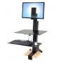 97-845 mueble y soporte para dispositivo multimedia Negro Carro para administración de tabletas