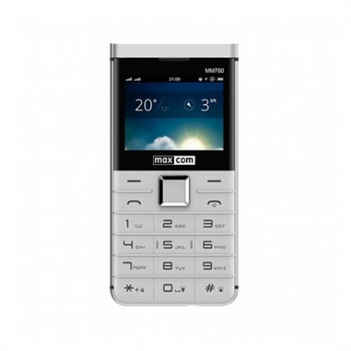 Telefono movil maxcom mm760 white 2.36pulgadas - 2mpx