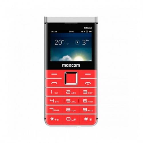Telefono movil maxcom mm760 red 2.36pulgadas - 2mpx