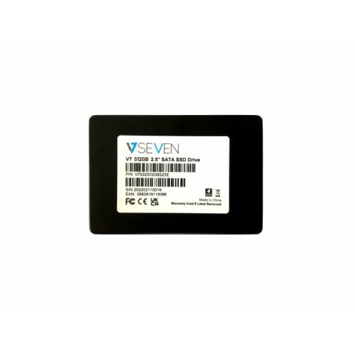 V7SSD512GBS25E unidad de estado sólido 2.5" 512 GB Serial ATA III