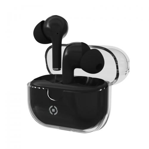 CLEAR Auriculares True Wireless Stereo (TWS) Dentro de oído Llamadas/Música USB Tipo C Bluetooth Negro