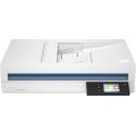 Scanjet Pro N4600 fnw1 Escáner de superficie plana y alimentador automático de documentos (ADF) 1200 x 1200 DPI A5 Blanco