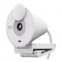 Webcam logitech brio 300 blanco crudo full hd - usb tipo c