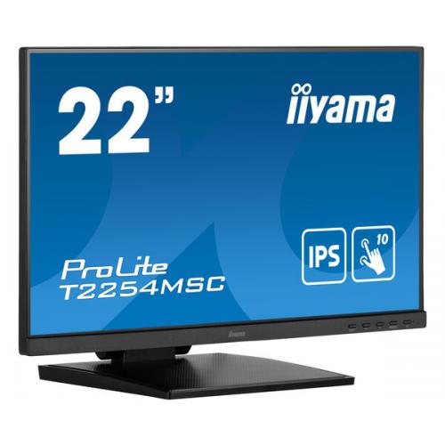 ProLite T2254MSC-B1AG pantalla para PC 54,6 cm (21.5") 1920 x 1080 Pixeles Full HD LED Pantalla táctil Negro