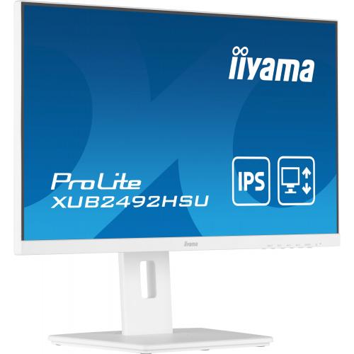 ProLite XUB2492HSU-W5 LED display 61 cm (24") 1920 x 1080 Pixeles Full HD Blanco