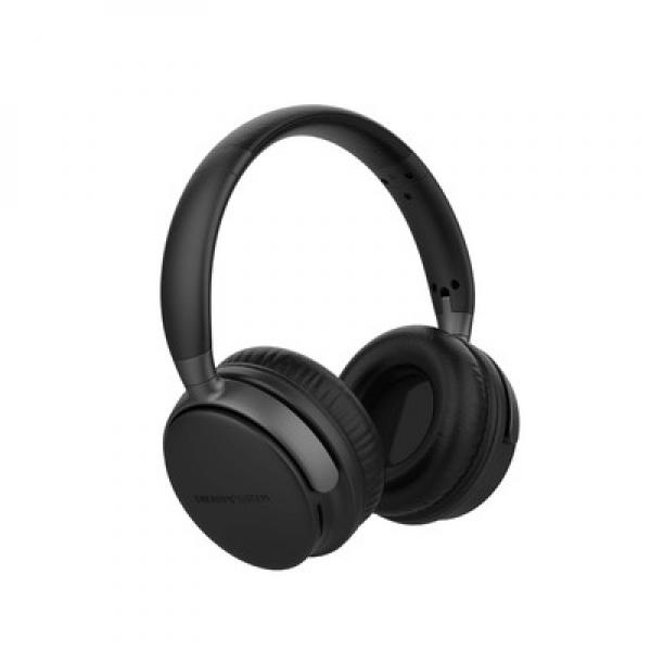 Space Power Radio Headphones Auriculares Inalámbrico y alámbrico Diadema Llamadas/Música USB Tipo C Bluetooth Negro