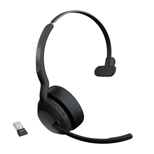 Jabra Evolve2 55 Auriculares Inalámbrico Diadema Oficina/Centro de llamadas Bluetooth Negro