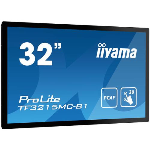 iiyama ProLite TF3215MC-B1 monitor pantalla táctil 81,3 cm (32") 1920 x 1080 Pixeles Negro Single-touch Quiosco