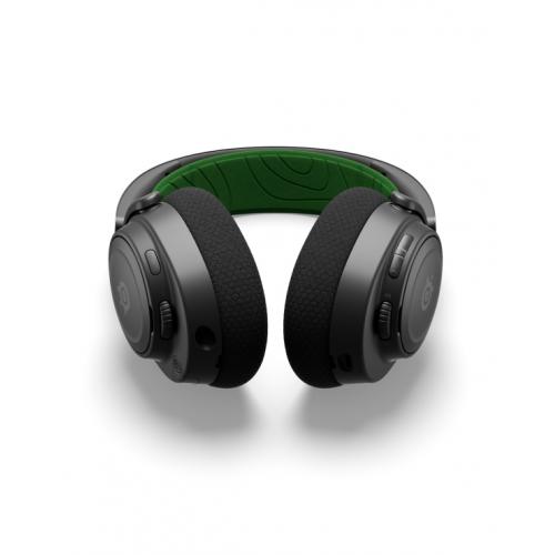 Arctis Nova 7X Auriculares Inalámbrico y alámbrico Diadema Juego USB Tipo C Bluetooth Negro, Verde