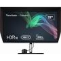 Viewsonic VP Series VP2786-4K pantalla para PC 68,6 cm (27") 3840 x 2160 Pixeles 4K Ultra HD IPS Negro