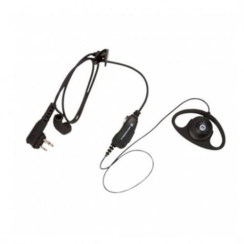 Auricular walkie talkie motorola hkln4599a ptt negro