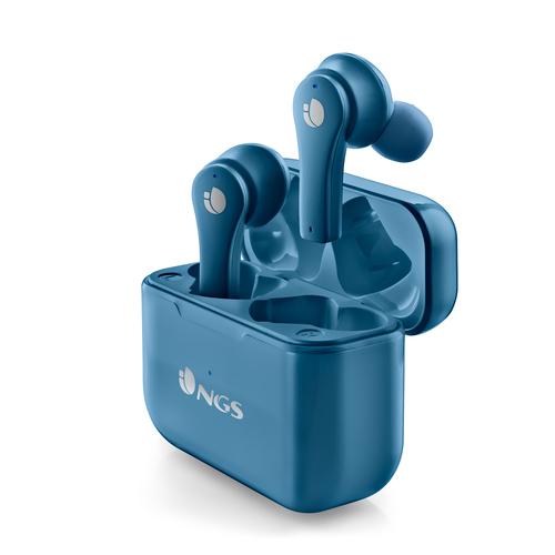 NGS ARTICA BLOOM Auriculares Inalámbrico Dentro de oído Llamadas/Música USB Tipo C Bluetooth Azul