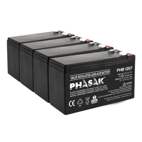 PHB 1207 batería para sistema ups Sealed Lead Acid (VRLA) 12 V 7,2 Ah