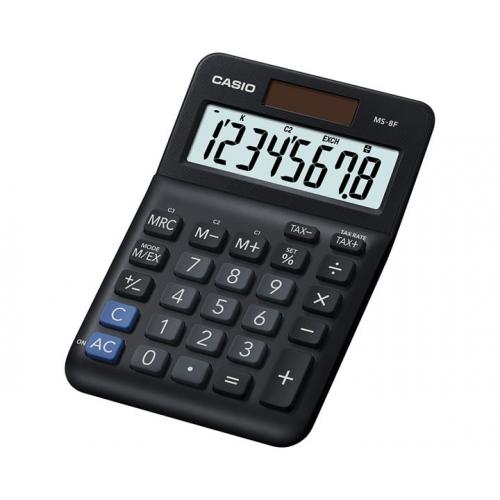 MS-8F calculadora Escritorio Calculadora básica Negro
