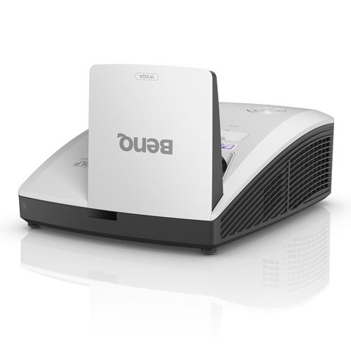 BenQ MW855UST+ videoproyector Proyector de alcance ultracorto 3500 lúmenes ANSI DLP WXGA (1280x800) 3D Negro, Blanco