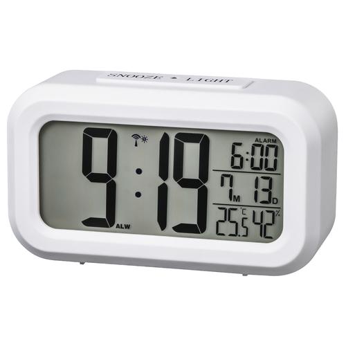 Hama RC 660 Reloj despertador digital Blanco