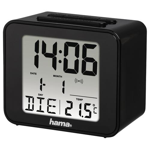 Hama Cube Reloj despertador digital Negro