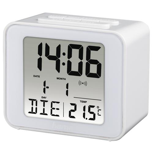 Hama Cube Reloj despertador digital Blanco