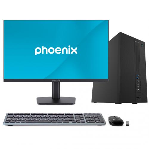 Pack phoenix - ordenador + monitor + teclado y raton con alfombrilla