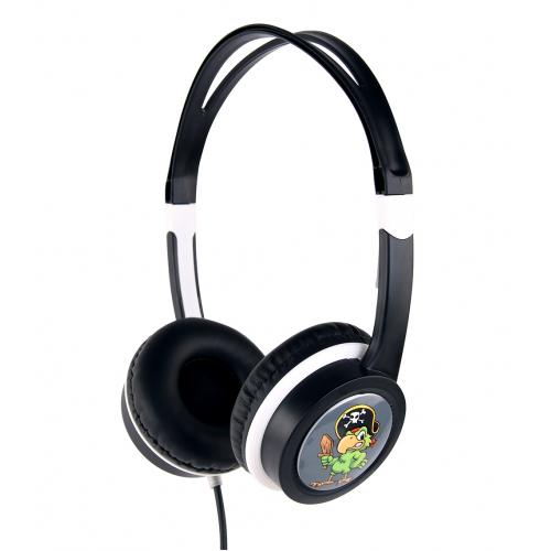 MHP-JR-BK auricular y casco Auriculares Alámbrico Diadema Música Negro
