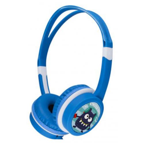 MHP-JR-B auricular y casco Auriculares Alámbrico Diadema Música Azul