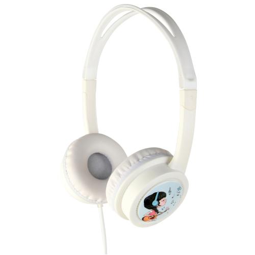 MHP-JR-W auricular y casco Auriculares Alámbrico Diadema Música Blanco