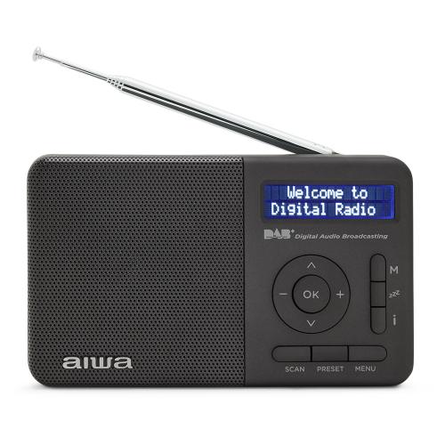 RD-40DAB/BK radio Portátil Digital Negro